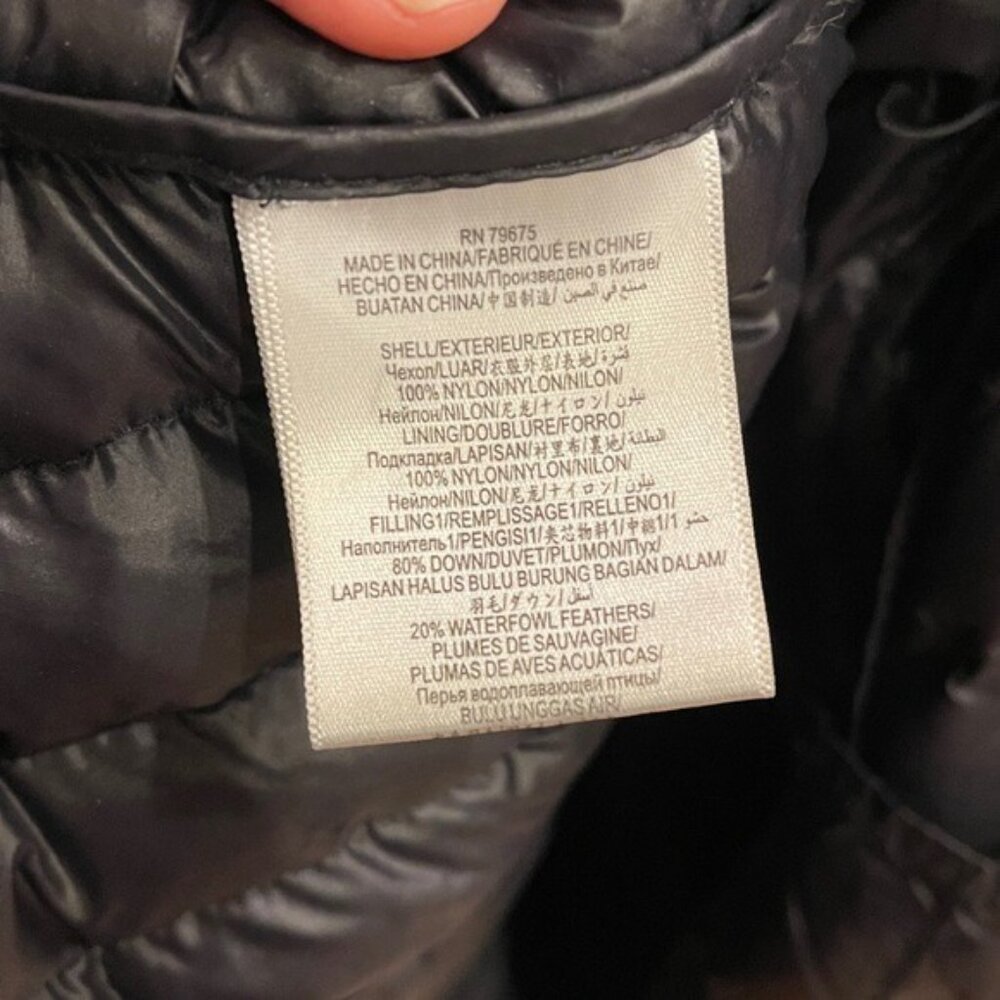 Bcbgeneration Hooded Down Puffer Jacket Green Ult… - image 7